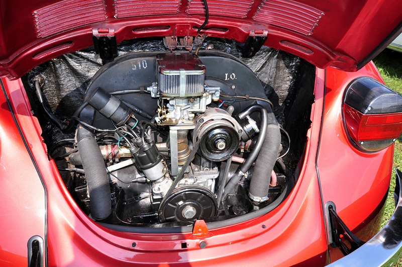 Motor de un Volkswagen Beetle